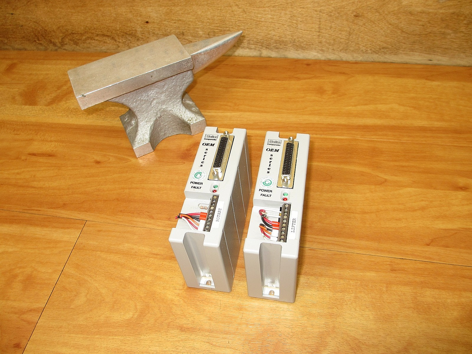 Parker Compumotor OEM350 (LOT OF 2) *USED* Low Power Drive for Stepper Motor