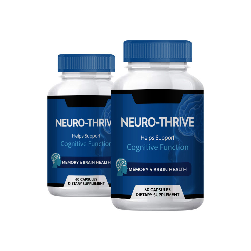 Neuro Thrive - Neuro Thrive Cognitive Support Capsules (2 Pack) Neuro Thrive - Neuro Thrive Cognitive Support Capsules (2 Pack)