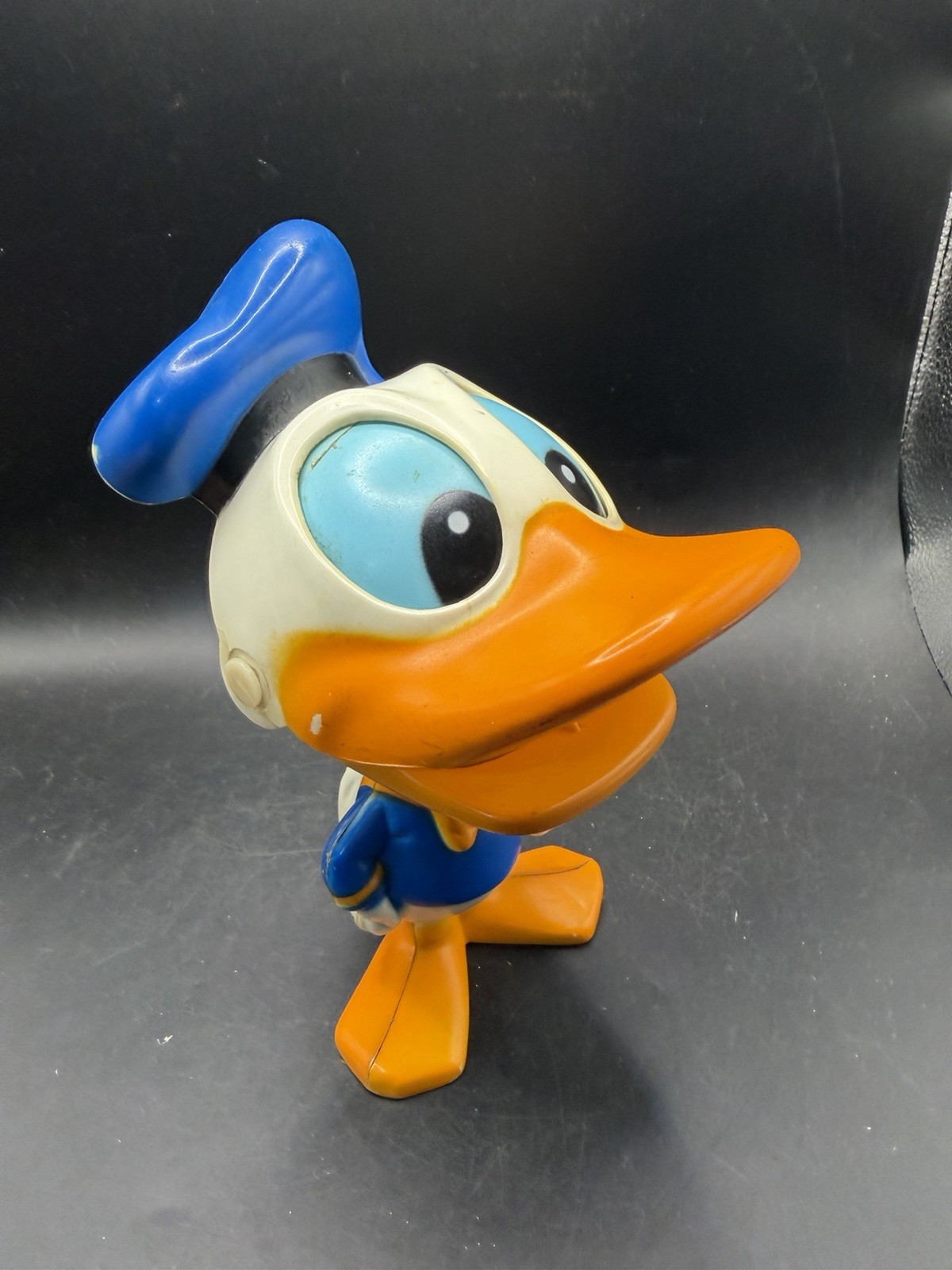 Vintage 1976 Mattel Disney Chatter Chums Talking Donald Duck Pull String ToyWork