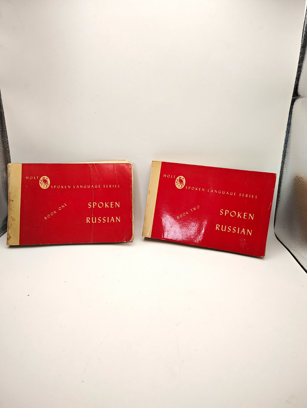 Spoken Russian Books 1 & 2 (Holt Spoken Language Series) PB 1945 Illus