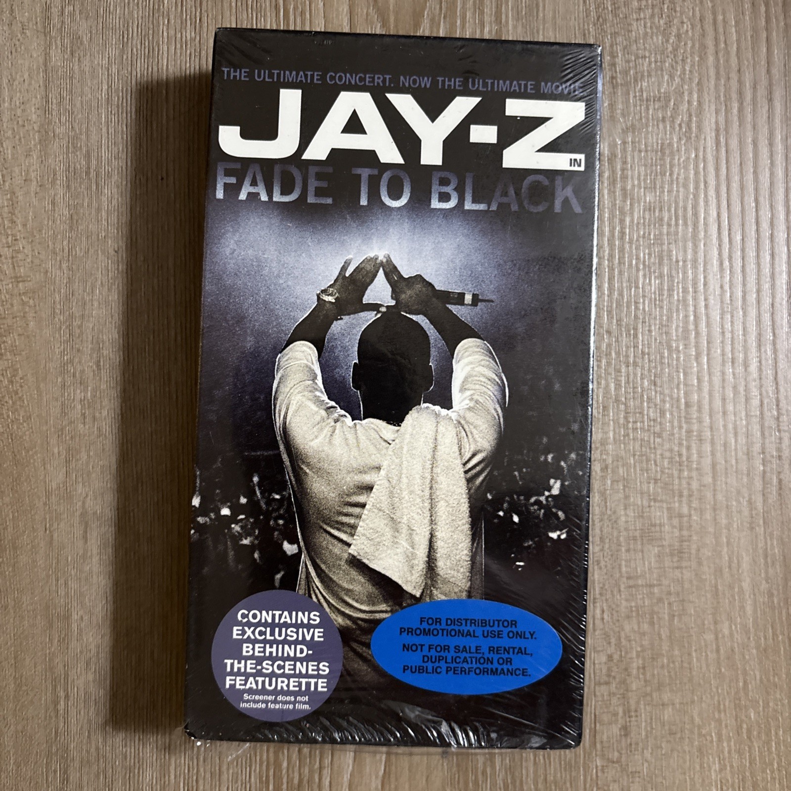 Jay-Z In Fade To Black (Rare Screener VHS) - READ Jay-Z In Fade To Black (Rare Screener VHS) - READ