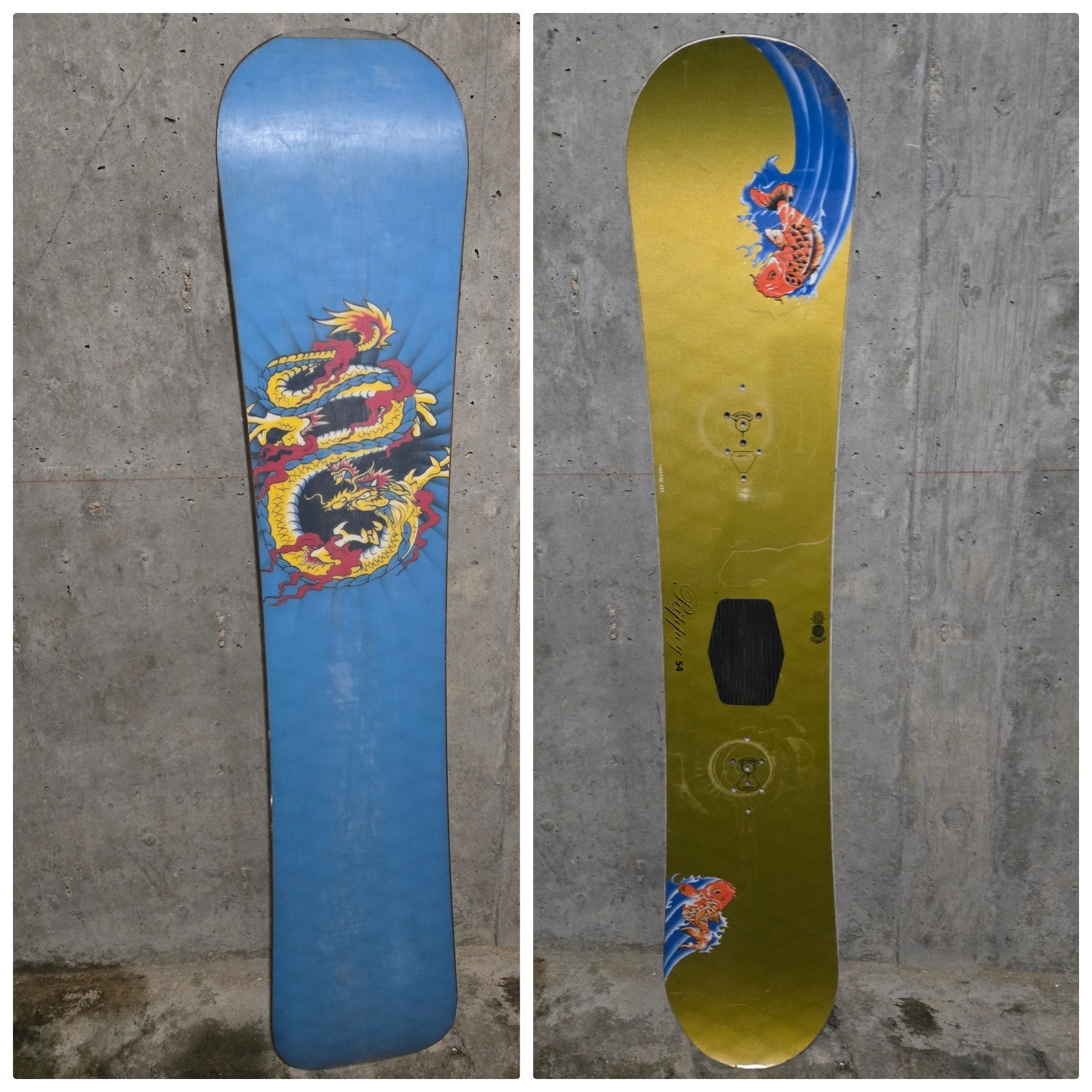 Vintage Burton Snowboard 1997 Jim Rippey “Koi” (154) Vintage Burton Snowboard 1997 Jim Rippey “Koi” (154)