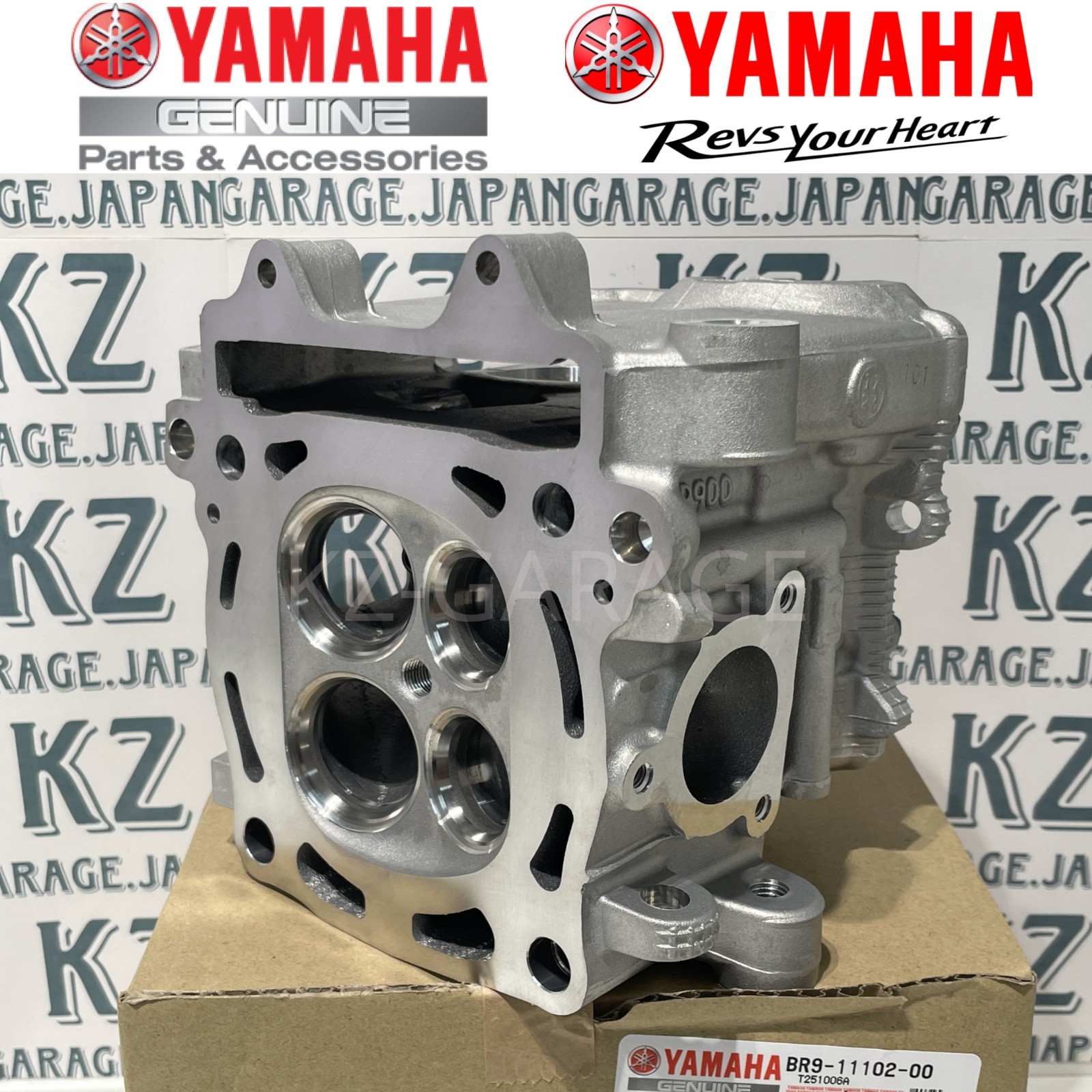 Yamaha Genuine 2018-2020 WR450 YZ450F CYLINDER HEAD BR9-11102-00-00 NEW