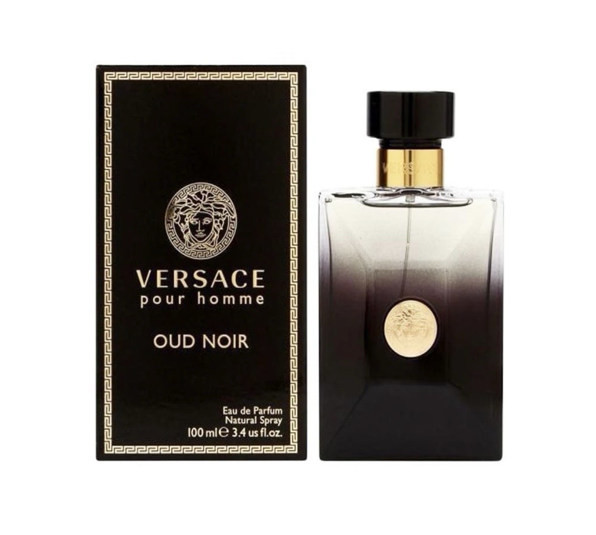 Versace Pour Homme Oud Noir 3.4 oz EDP Cologne for Men New In Box Versace Pour Homme Oud Noir 3.4 oz EDP Cologne for Men New In Box