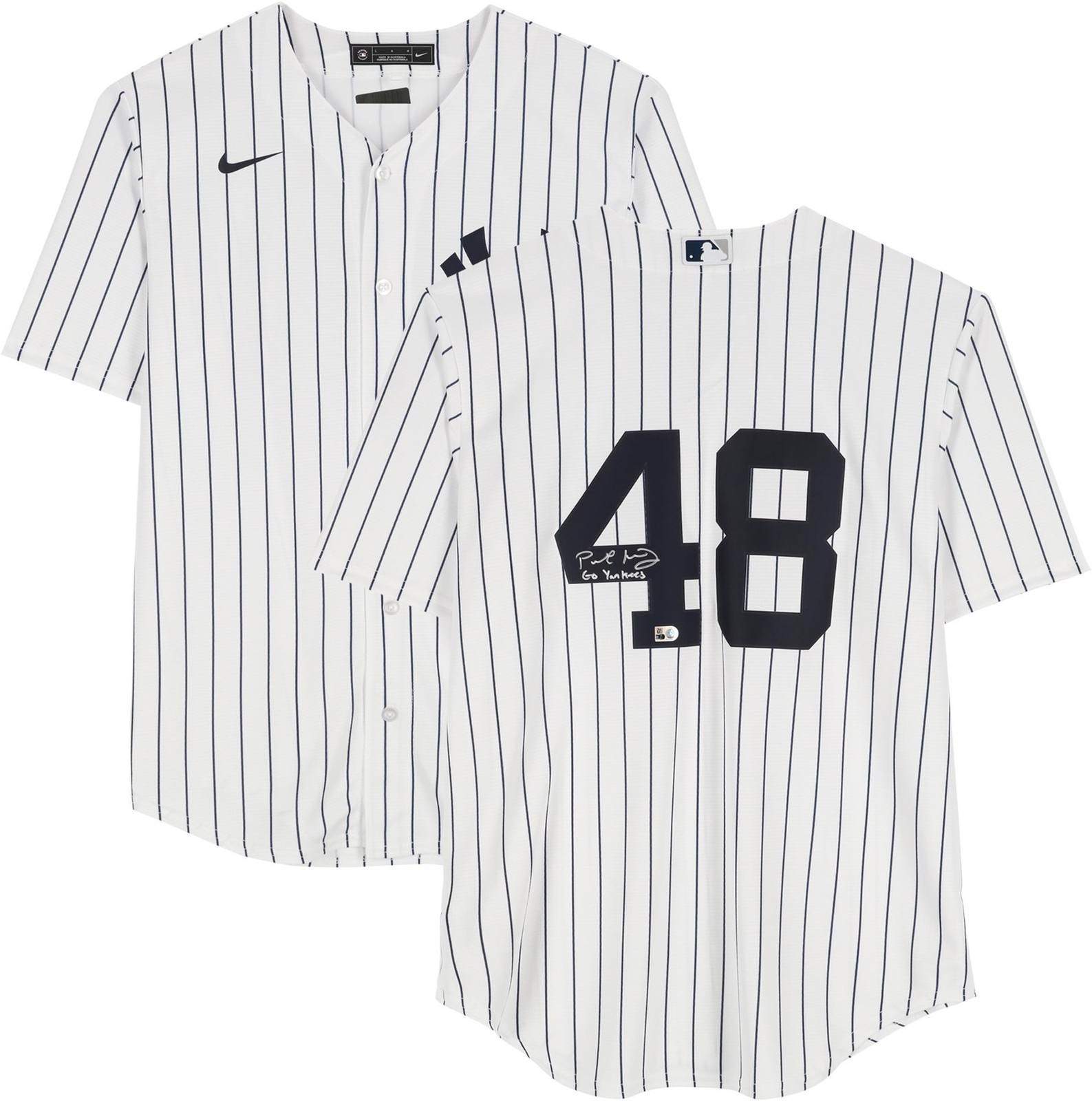 Paul Goldschmidt New York Yankees Signed White Nike Replica Jersey w/Go Insc