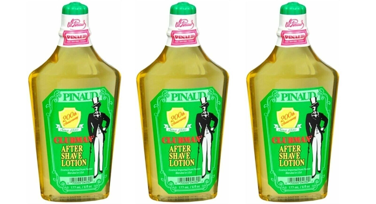 BL Pinaud Clubman After Shave Lotion 6 oz : **Pack of THREE** BL Pinaud Clubman After Shave Lotion 6 oz : **Pack of THREE**