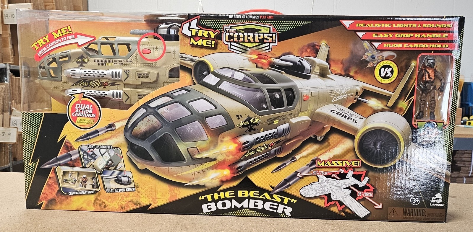 1:18 Lanard Toys The Corps: Beast Bomber LN-33494 1:18 Lanard Toys The Corps: Beast Bomber LN-33494