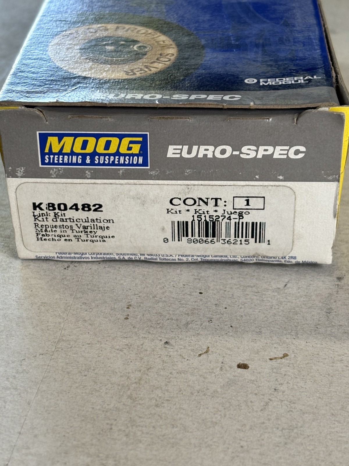 2x -Pair MOOG K80482 Stabilizer Sway Bar Link Kit Rear Suspension New in Box 2x -Pair MOOG K80482 Stabilizer Sway Bar Link Kit Rear Suspension New in Box