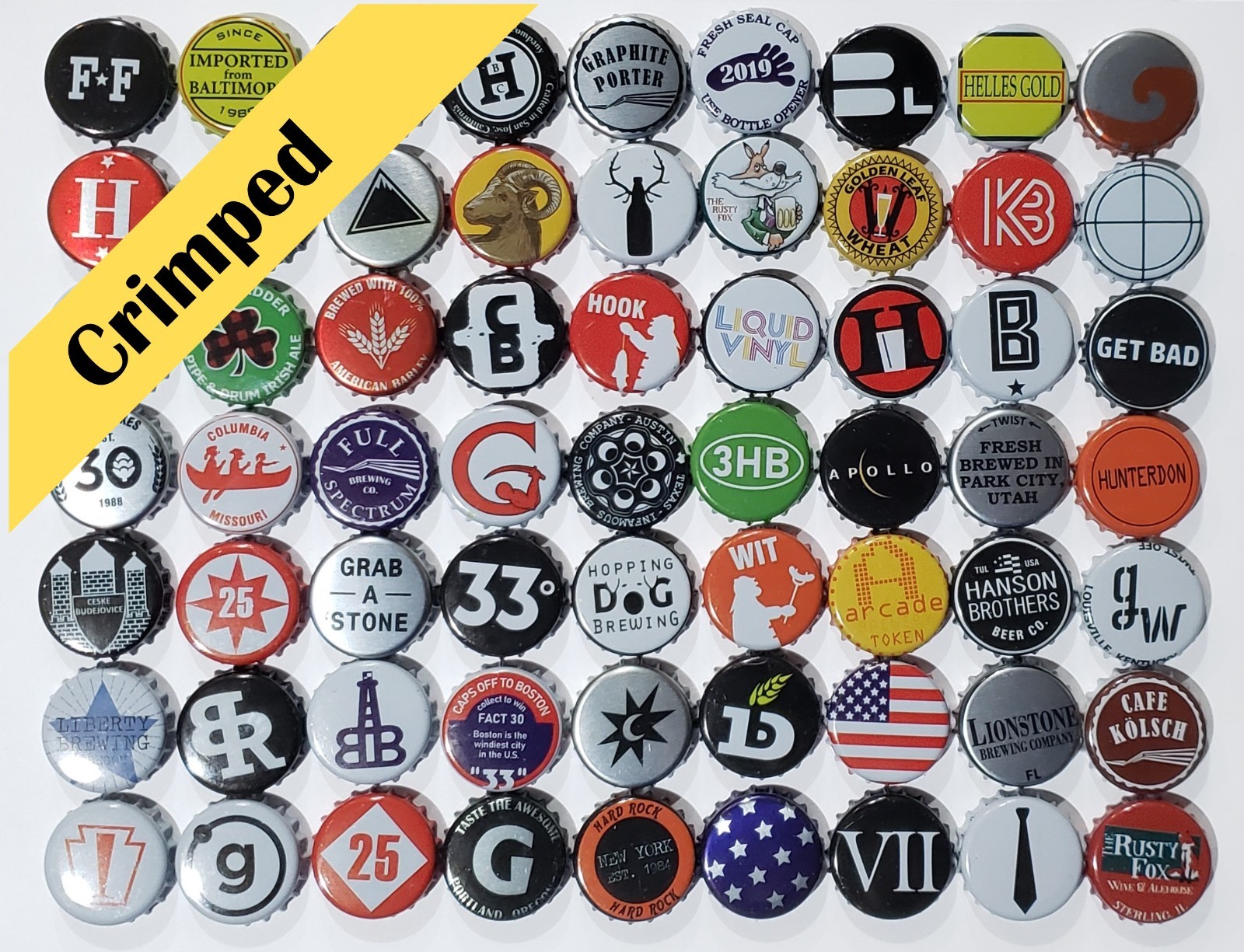 500 Beer Bottle Caps (((NO DENTS))) (((HUGE VARIETY))) 500 Beer Bottle Caps (((NO DENTS))) (((HUGE VARIETY)))