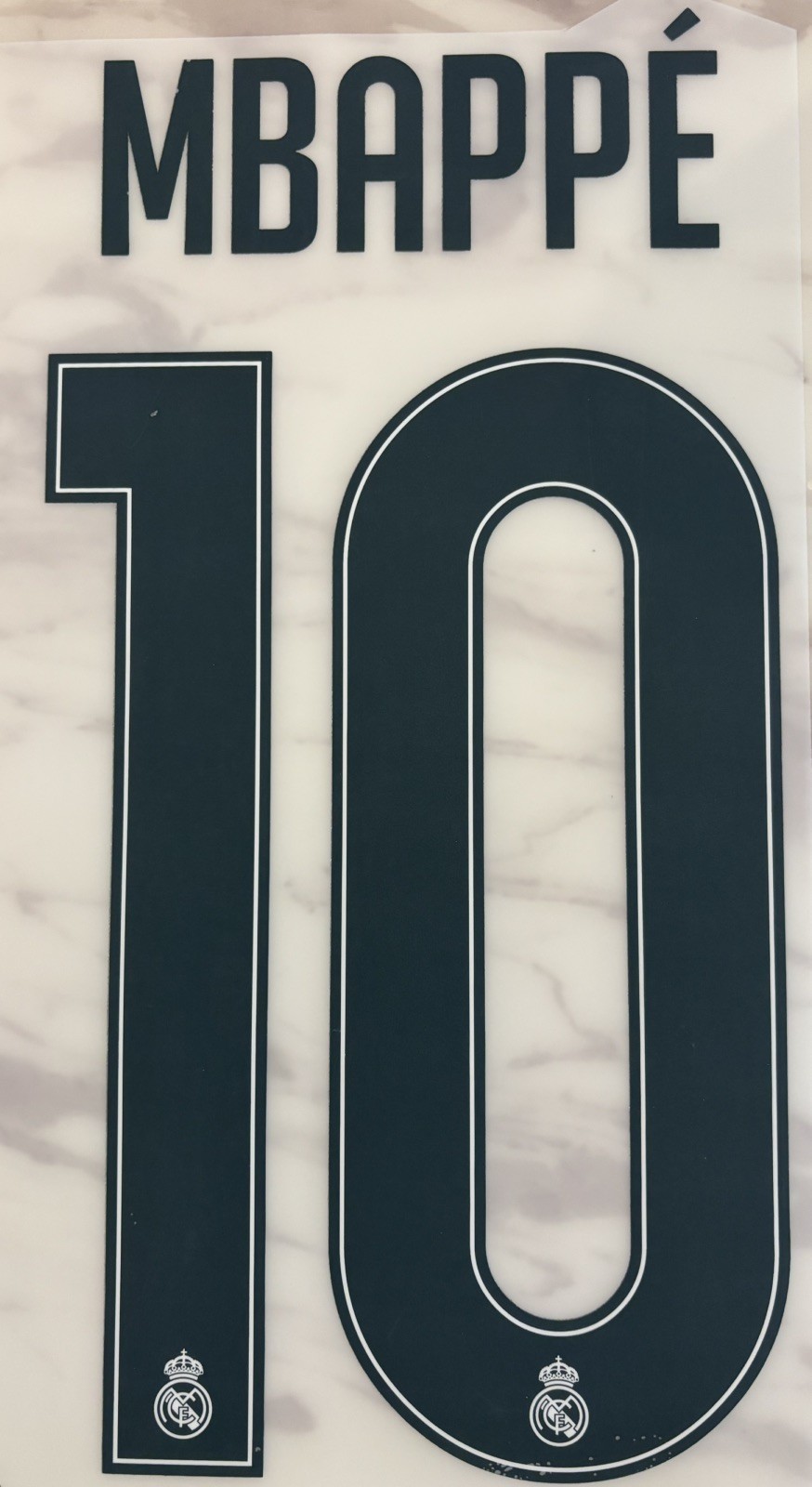 2026/27 REAL MADRID #10 MBAPPE HOME Adult nameset Print US Seller🇺🇸