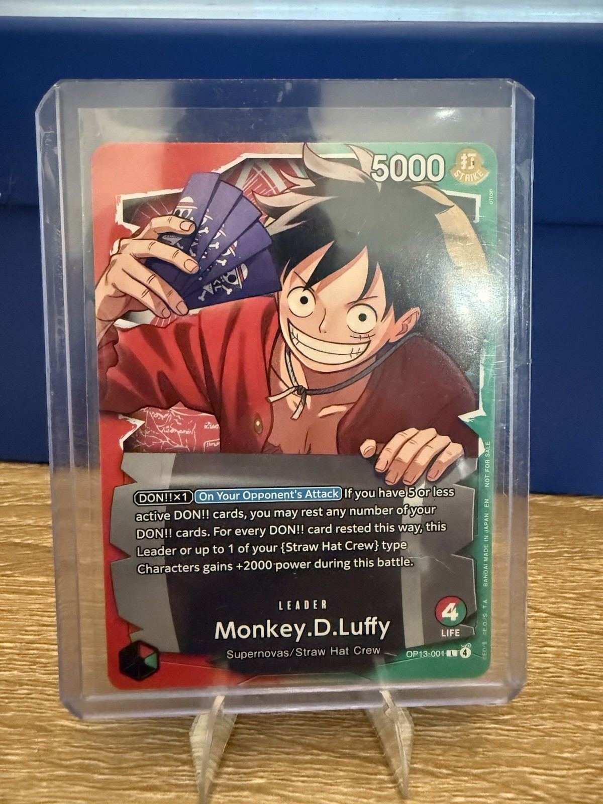 Monkey.D.Luffy - OP13-001 (Ichiban Kuji Exclusive) - One Piece Promotion Cards Monkey.D.Luffy - OP13-001 (Ichiban Kuji Exclusive) - One Piece Promotion Cards