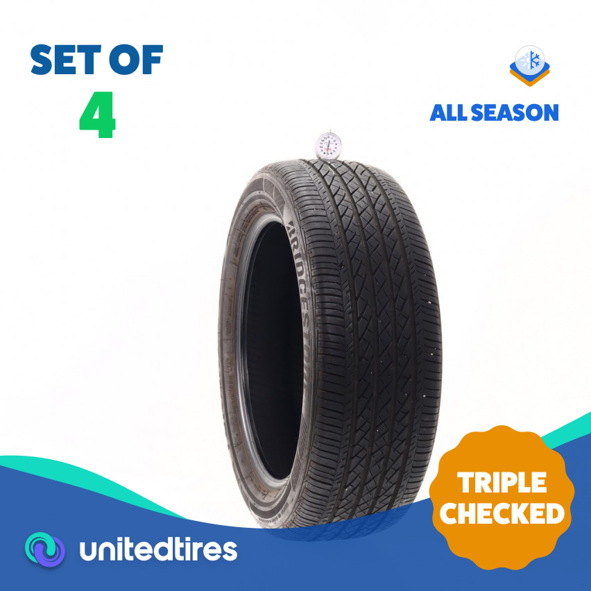 Set of (4) Used 215/55R18 Bridgestone Turanza EL440 95H - 7/32