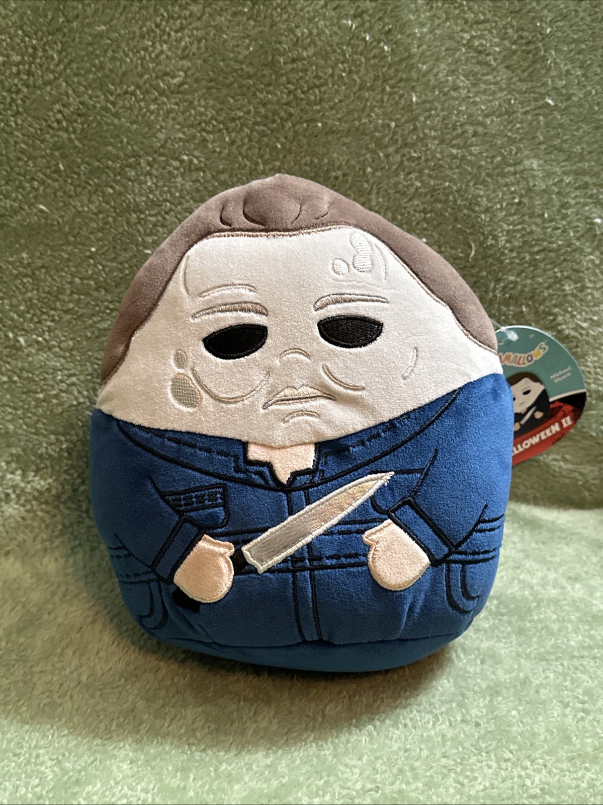 Squishmallow HARD TO FIND 8 inch MICHAEL MYERS - HALLOWEEN II - NEW WITH TAGS Squishmallow HARD TO FIND 8 inch MICHAEL MYERS - HALLOWEEN II - NEW WITH TAGS