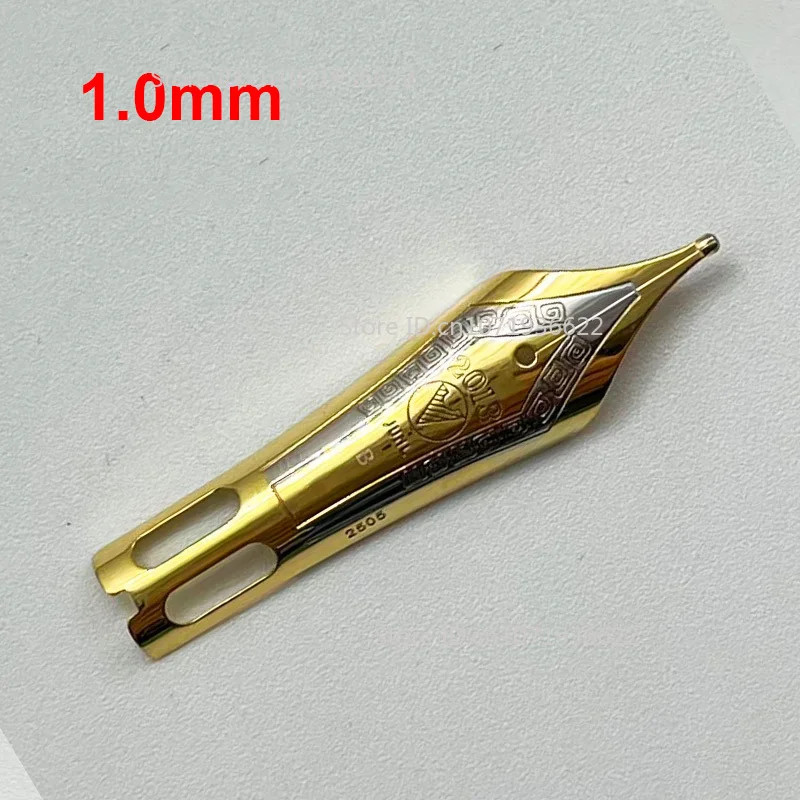 WingSung 630 Fountain Pen Nib & Grip Section Iridium EF/F/M/B Gold/White