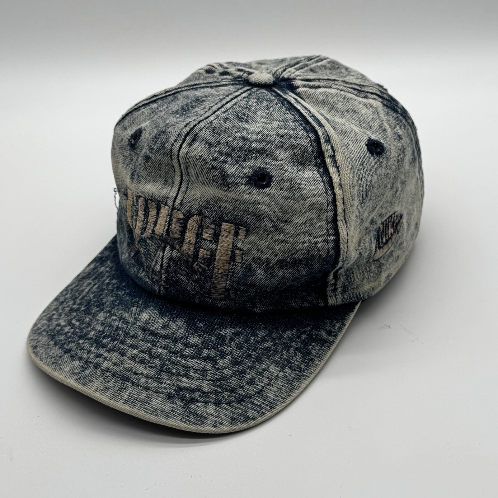 Vintage Nike Force Denim Challenge Court Hat OSFA, 90’s Nike Denim Style Hat