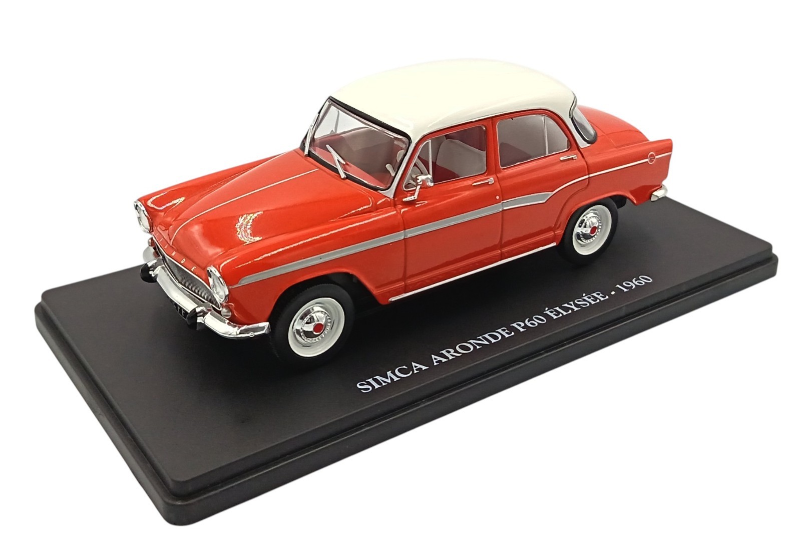 Simca Aronde P60 Élysée 1960 - 1:24 Hachette Collection Diecast model car VC102
