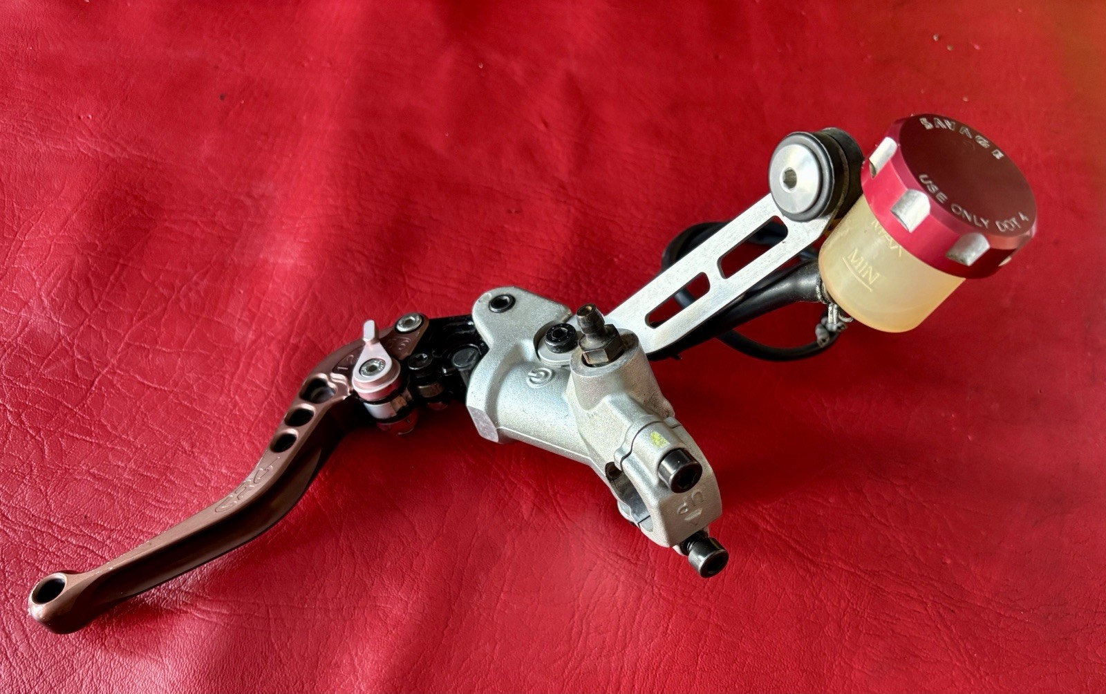 2008-2013 Ducati 848 /EVO Left Handlebar Clutch Master Cylinder OEM CRG Lever