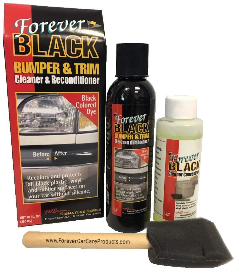 Forever Black Bumper & Trim Kit (NEW Improved Formula & Larger Size) Forever Black Bumper & Trim Kit (NEW Improved Formula & Larger Size)