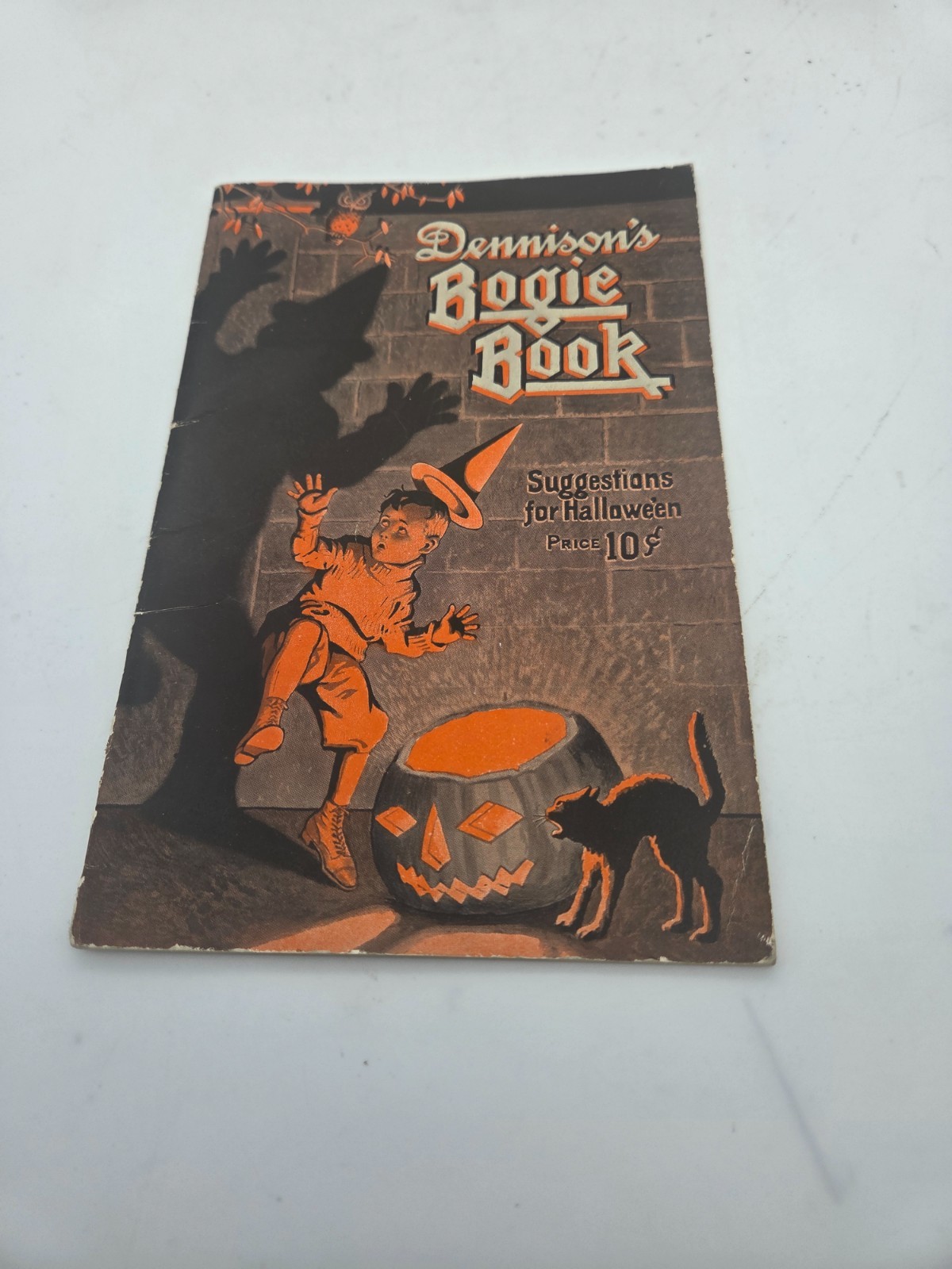 Vintage original 1923 Dennison\'s Bogie Book 11th edition Halloween Decorating Vintage original 1923 Dennison\'s Bogie Book 11th edition Halloween Decorating
