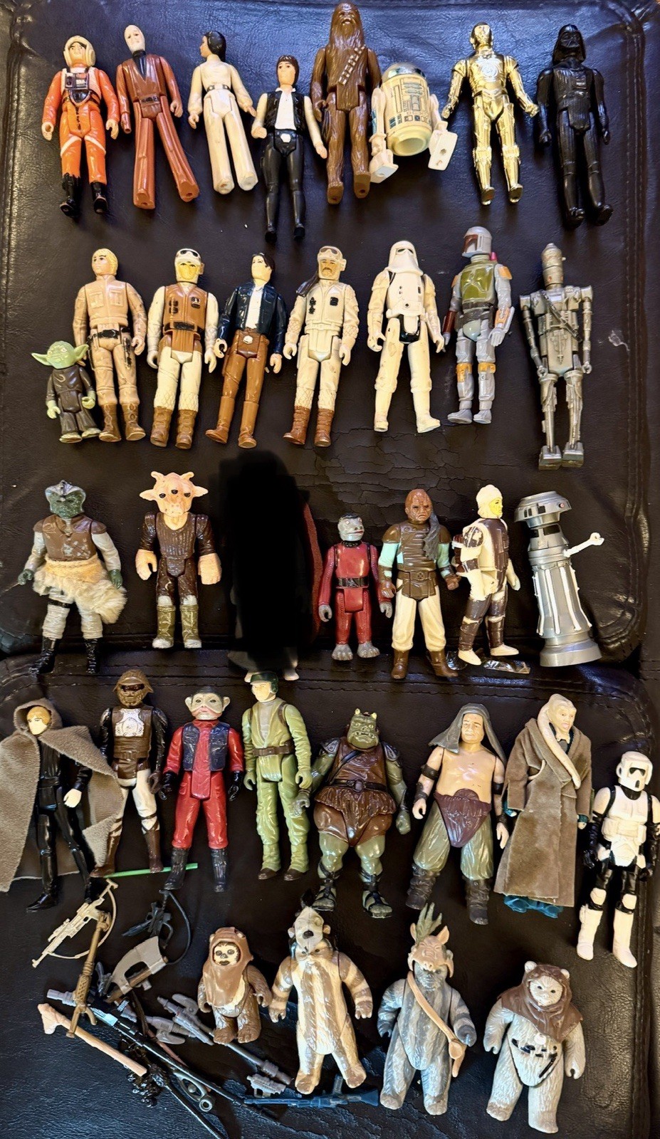 Vintage Star Wars Action Figures And Accessories - 1977-1983.