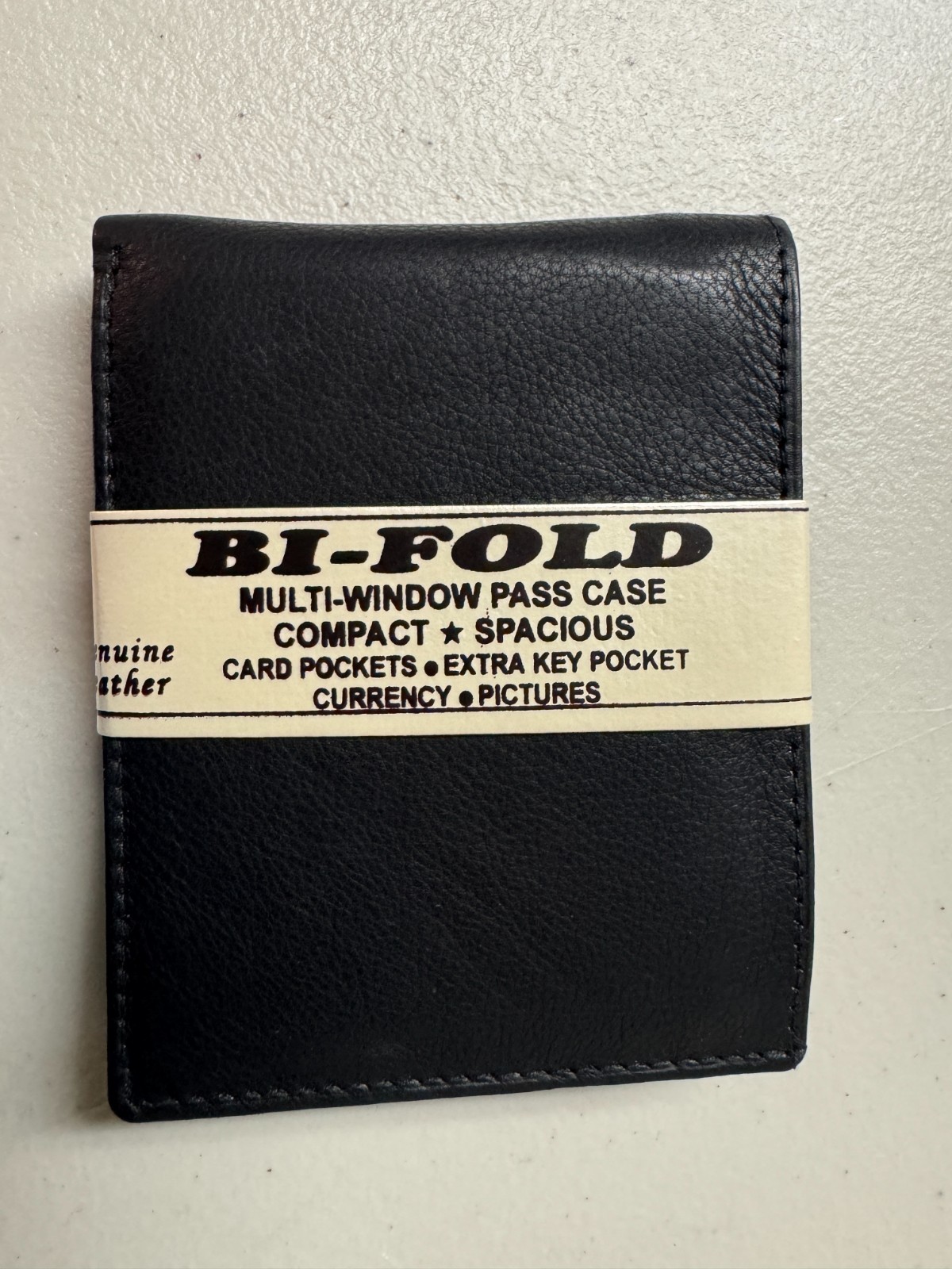 Leather Wallet Men\'s - Black - Bi Fold Wallet Leather Wallet Men\'s - Black - Bi Fold Wallet