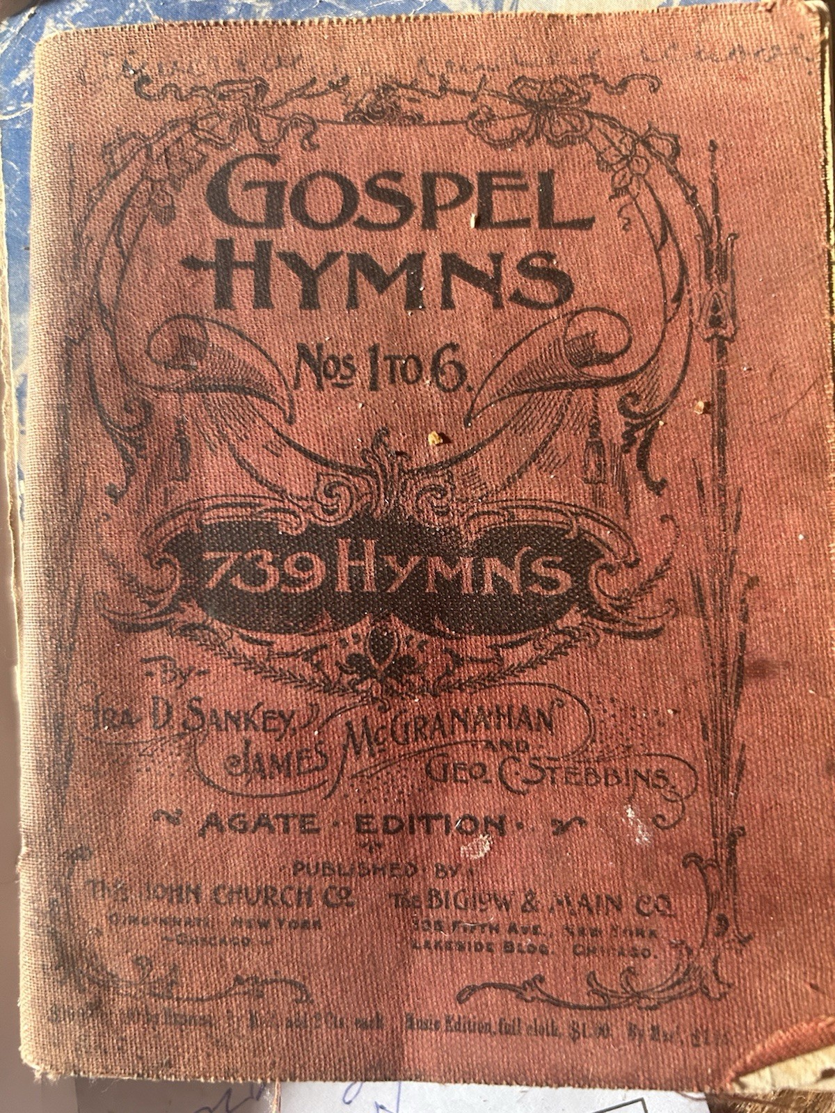 Antique Book Of Songs  1895