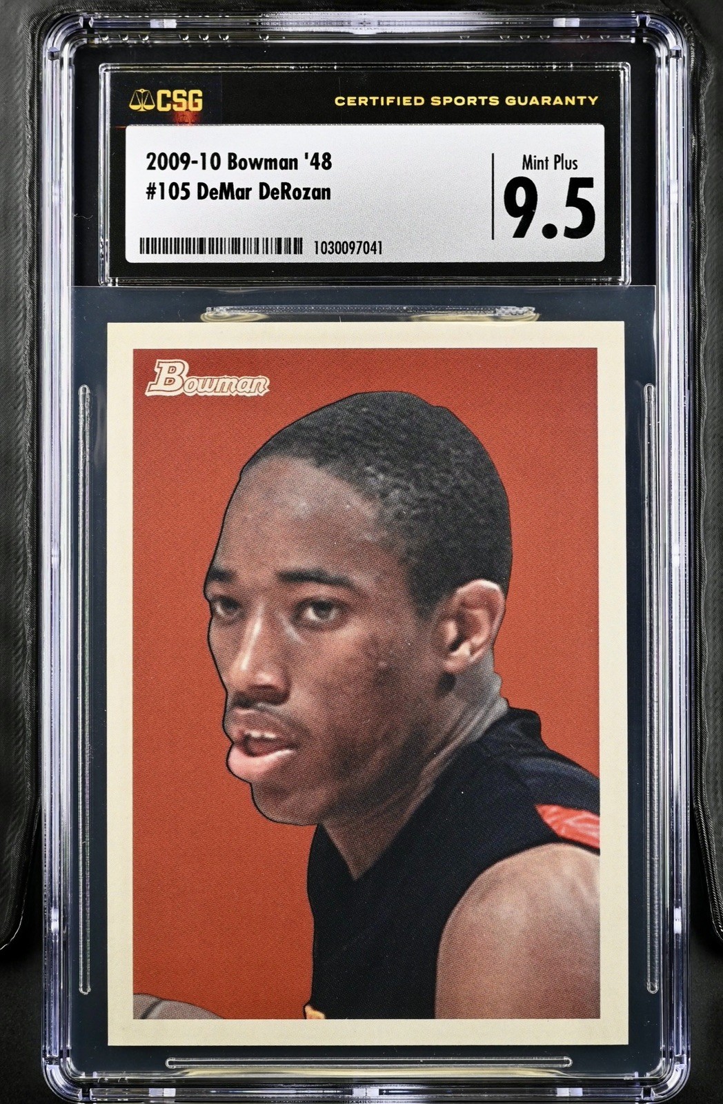 2009-10 Bowman ‘48 DeMar DeRozan Rookie RC CGC 9.5 Top Pop 2009-10 Bowman ‘48 DeMar DeRozan Rookie RC CGC 9.5 Top Pop