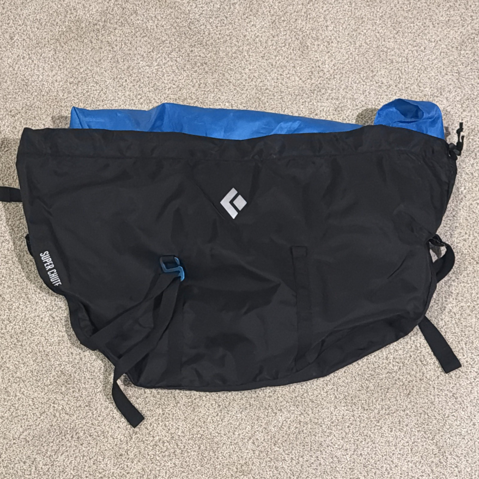 Black Diamond Super Chute Rope Bag with Tarp NWOT