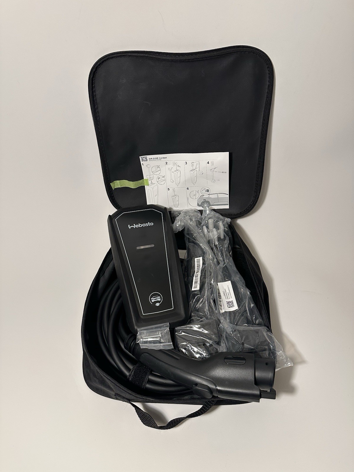 Webasto Go EV Charger portable dual voltage EV charge 32A 120 240v (Fast Ship)