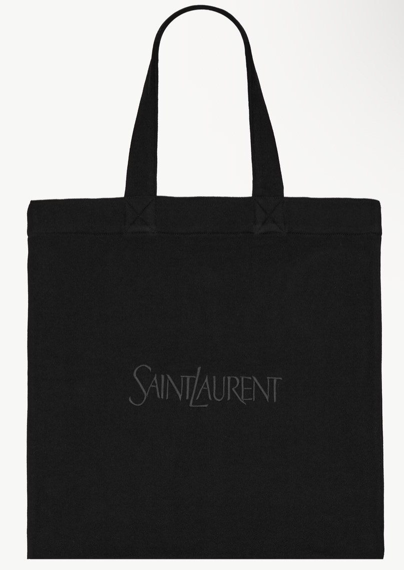 SAINT LAURENT TOTEBAG IN FLEECE SAINT LAURENT TOTEBAG IN FLEECE