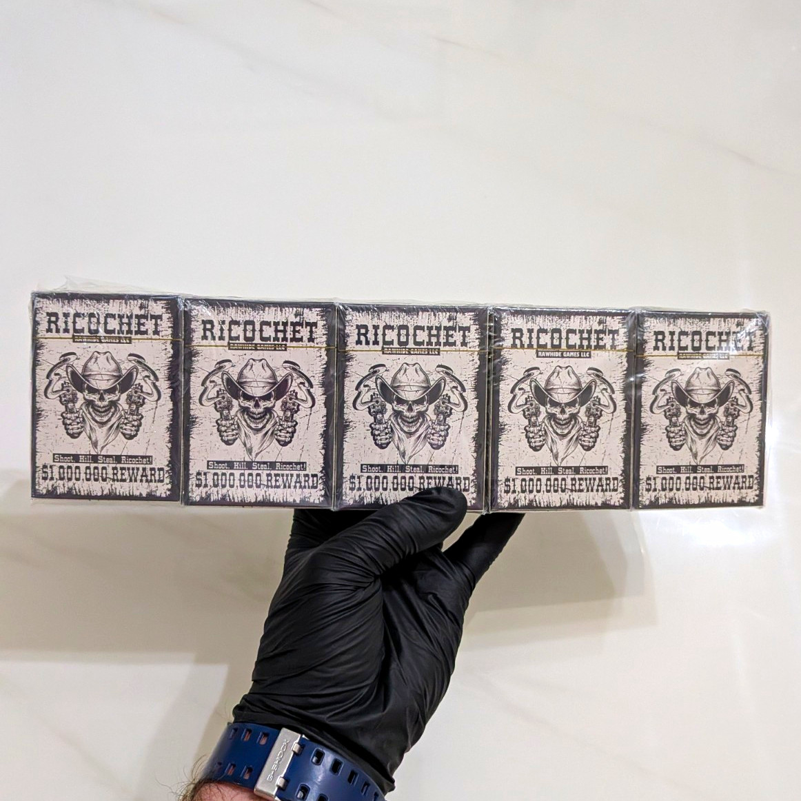 🤠 RICOCHET – EXTREMELY RARE FIRST EDITION – MINT & SEALED (10 DECKS)