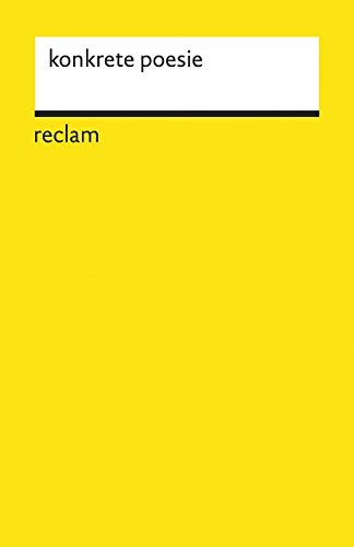 Eugen Gomringer konkrete poesie: deutschsprachige autore (Paperback) (UK IMPORT) Eugen Gomringer konkrete poesie: deutschsprachige autore (Paperback) (UK IMPORT)