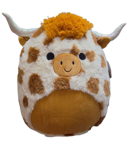 Squishmallows Kellytoy Alonzo the Highland Cow 16” Fuzzamallow Plush NWT RARE Squishmallows Kellytoy Alonzo the Highland Cow 16” Fuzzamallow Plush NWT RARE