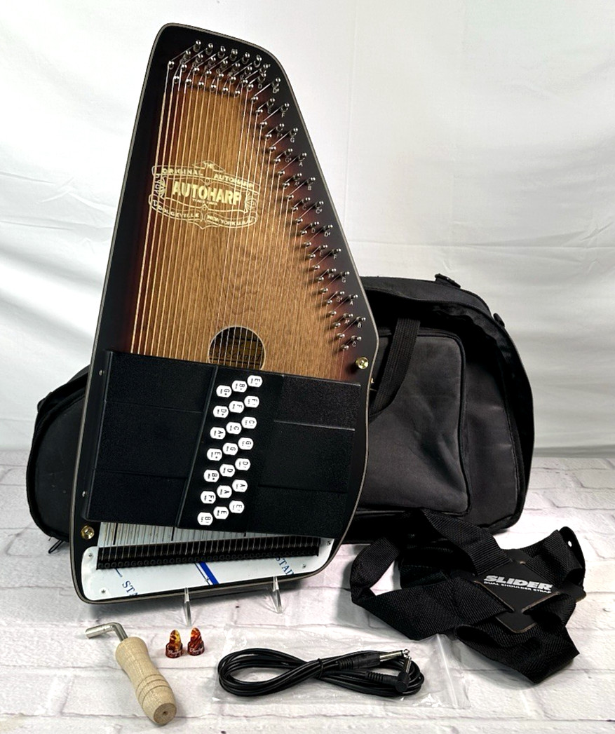 Oscar Schmidt OS11021AE The Americana Acoustic Electric Autoharp