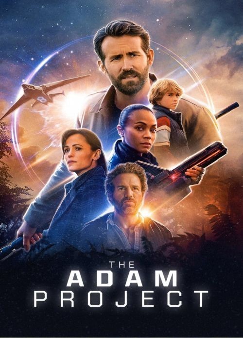The Adam Project (2022) DVD Ryan Reynolds Sci-Fi Action MOD DVD-R