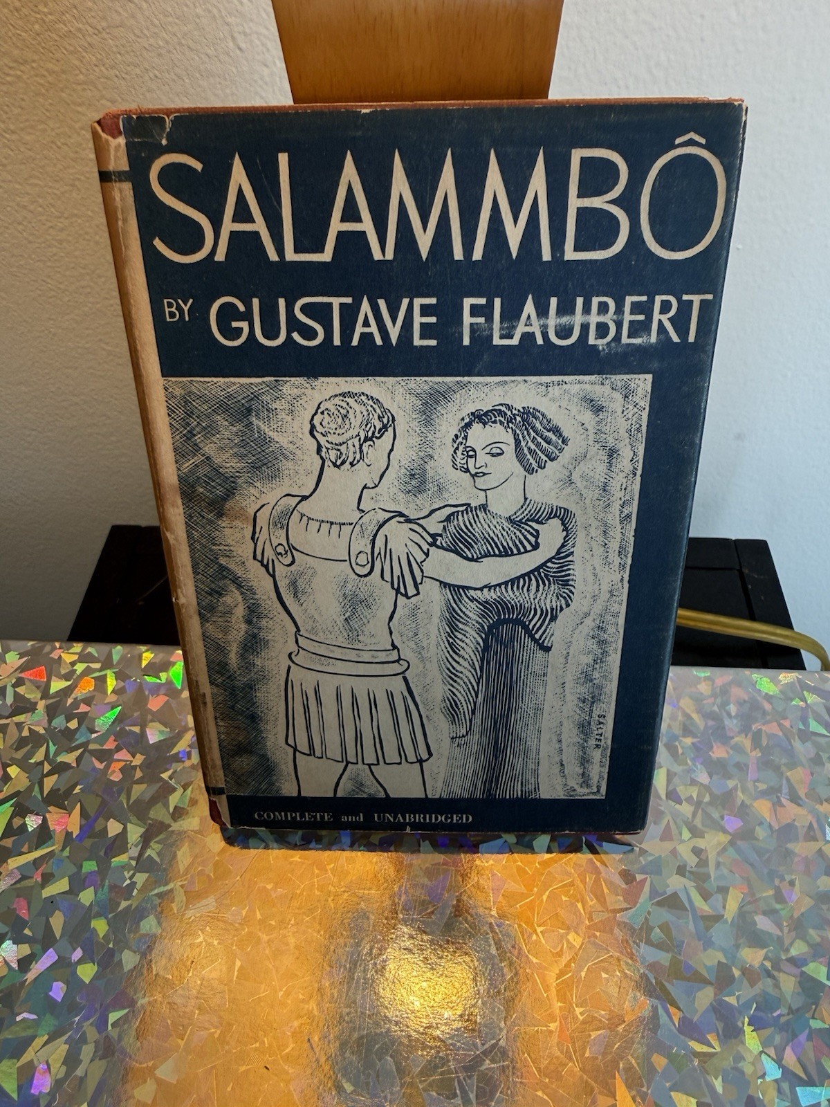Salammbo Gustave Flaubert 1935 National Home Library HC DJ