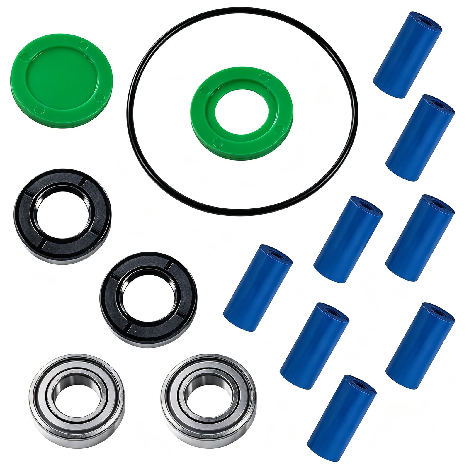 8 Roller Repair Kit 3430-0381 With Seals O-Ring Fit Hypro 7560 Agricultural Pump 8 Roller Repair Kit 3430-0381 With Seals O-Ring Fit Hypro 7560 Agricultural Pump