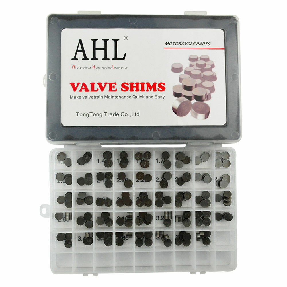 208Pcs Valve Shim Kit 9.48mm 1.2~4.0mm for Suzuki DR-Z400 E/S/SM Honda TRX450R