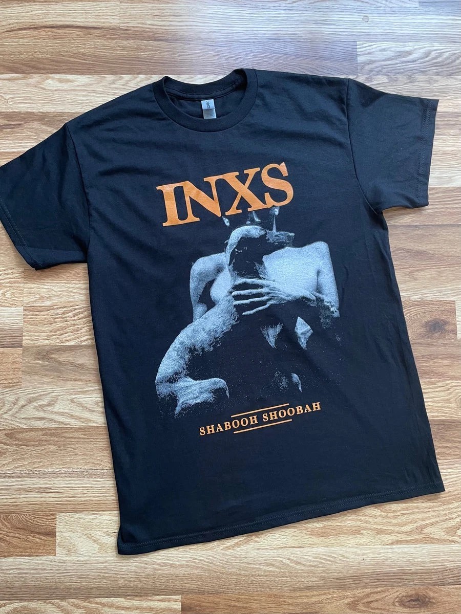Reprint INXS - Shabooh Shoobah Shirt Retro style Black T shirt vtg