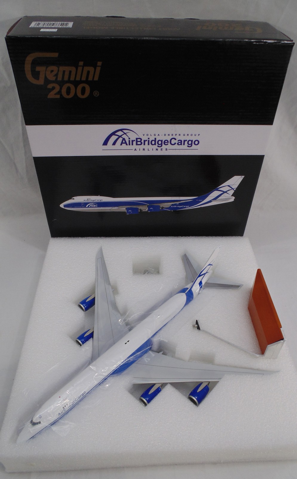 New Gemini 200 Boeing 747-8F Air Bridge Cargo G2ABW585 1/200 Diecast New Gemini 200 Boeing 747-8F Air Bridge Cargo G2ABW585 1/200 Diecast
