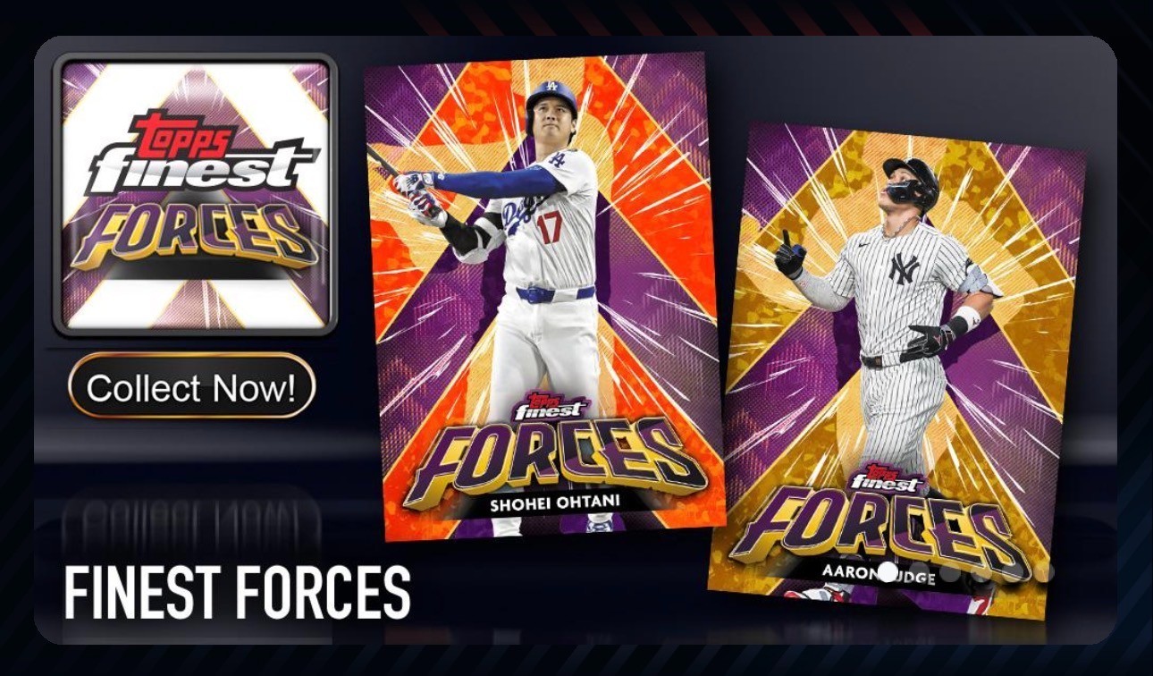 [DlGITAL CARD] TOPPS BUNT FINEST FORCES SUPER RARE SR 24 CARD SET 2026 SERIES 3