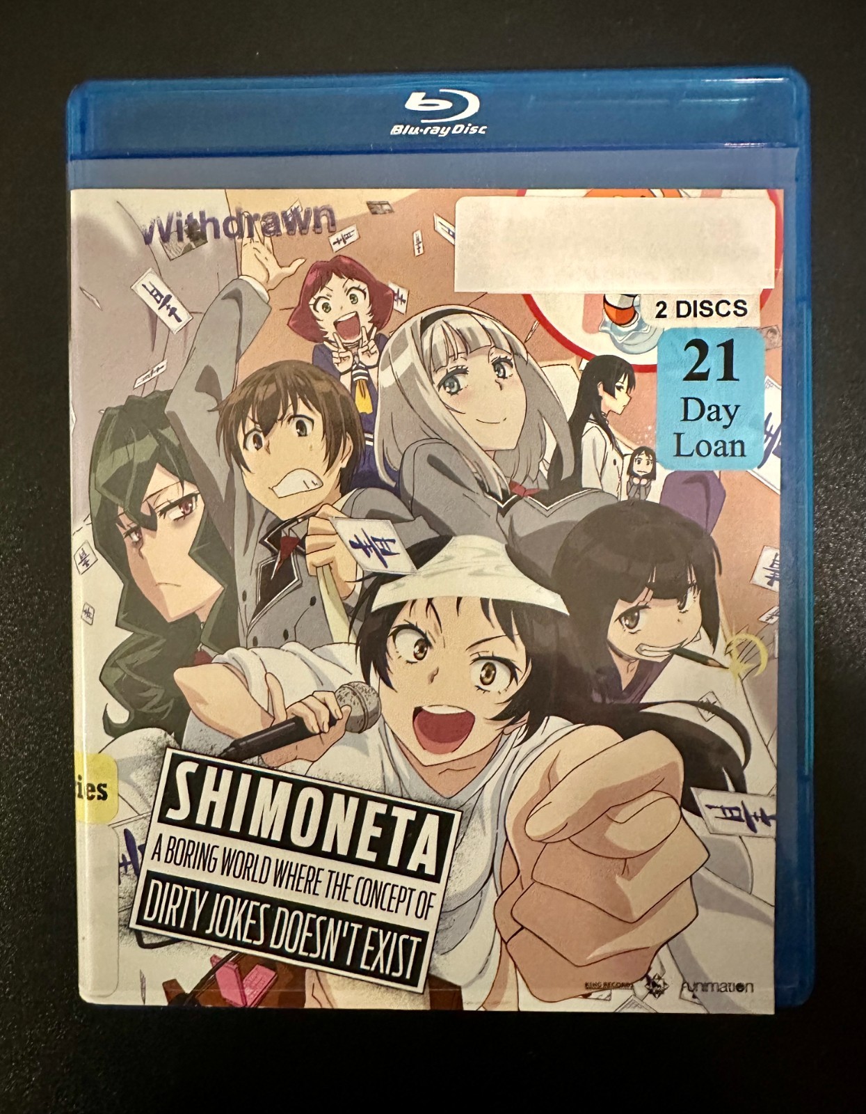 Shimoneta: A Boring World Where the Concept of Dirty Jokes Doesnt Exist Blu-ray