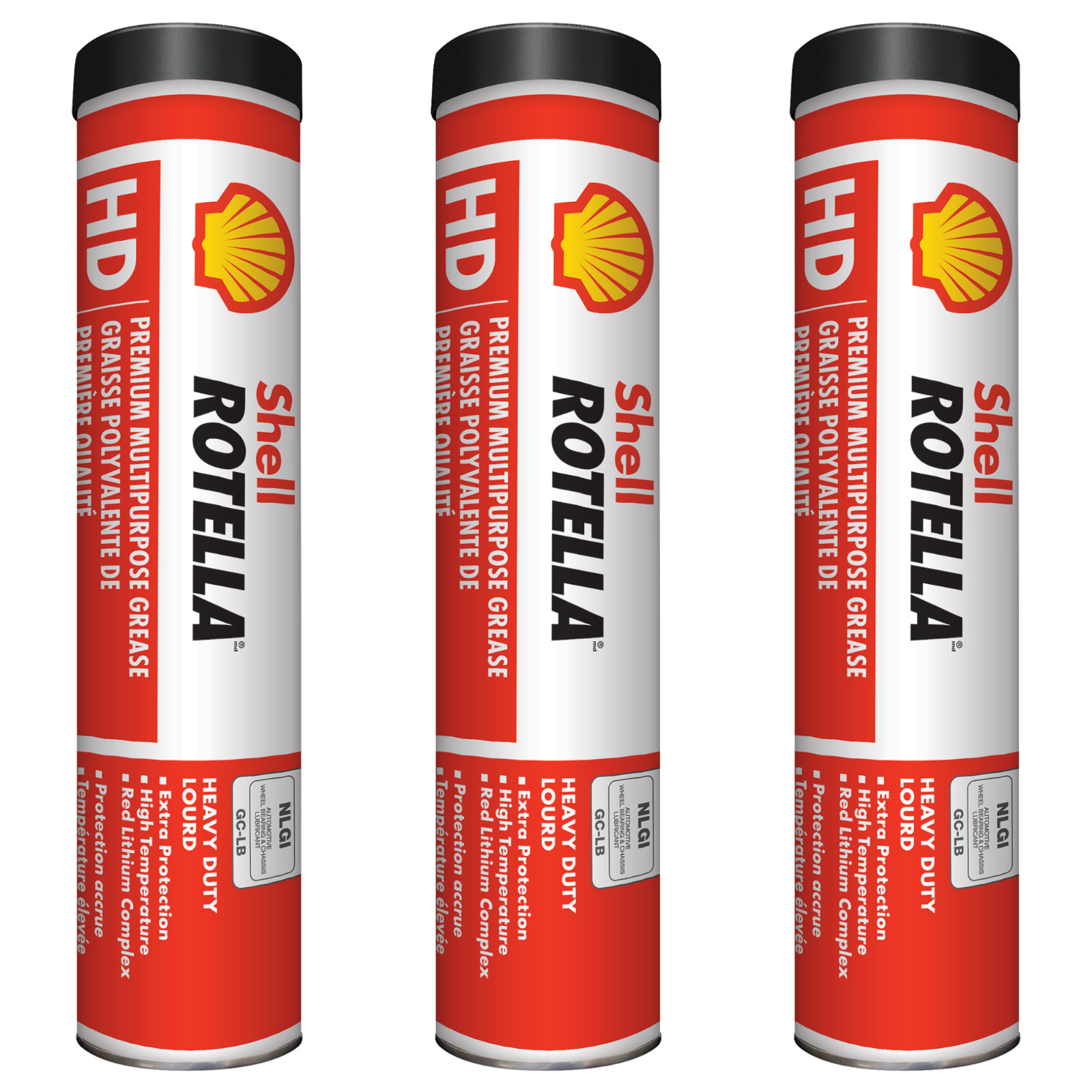 Shell Rotella HD Heavy Duty Grease 14.1 oz Tube 3-Pack Shell Rotella HD Heavy Duty Grease 14.1 oz Tube 3-Pack