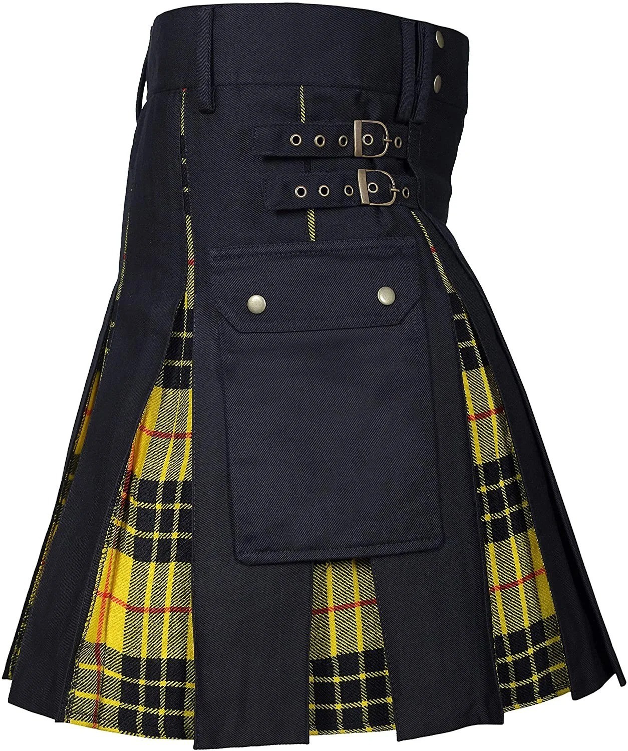 Utility Kilt Kilts Men's for Men Modern Hybrid Cotton & Tartan Kilts Scottish