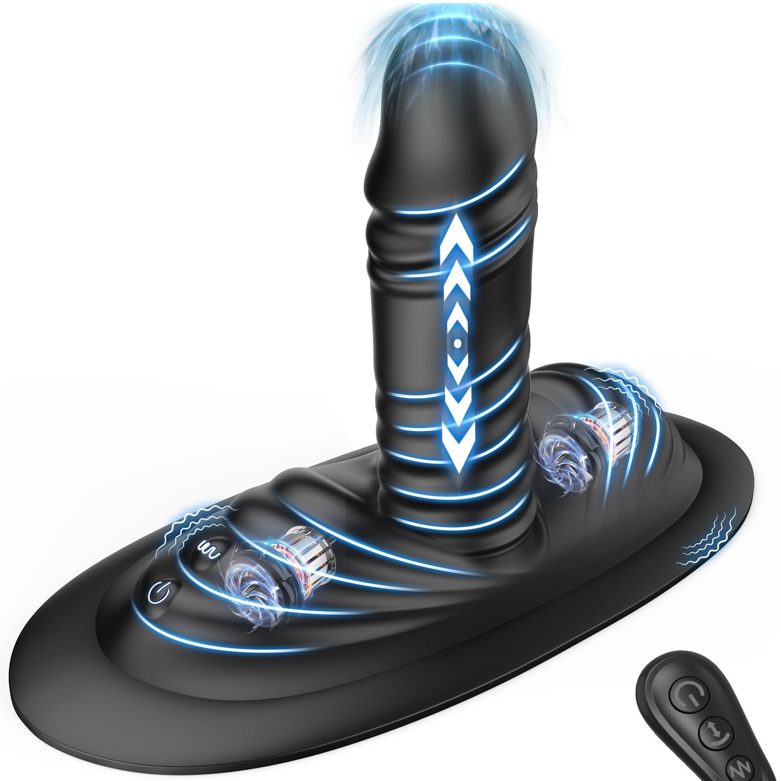 8IN1-Telescopic-Thrusting-Riding -Vibrator-Dildo-for-Men-Massage-Toy-Lubricant
