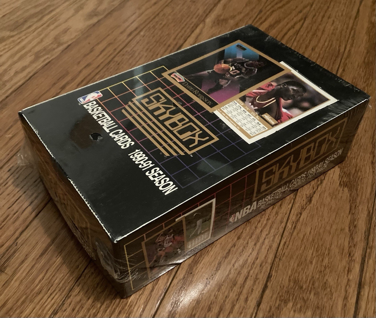 1990-1991 Skybox NBA Basketball Series 1 Factory Sealed Wax Box 36 packs 1990-1991 Skybox NBA Basketball Series 1 Factory Sealed Wax Box 36 packs