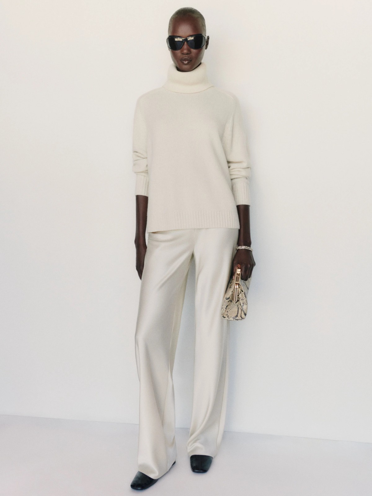 Reformation Dove Cashmere Oversized Turtleneck 03 Colors, All Size