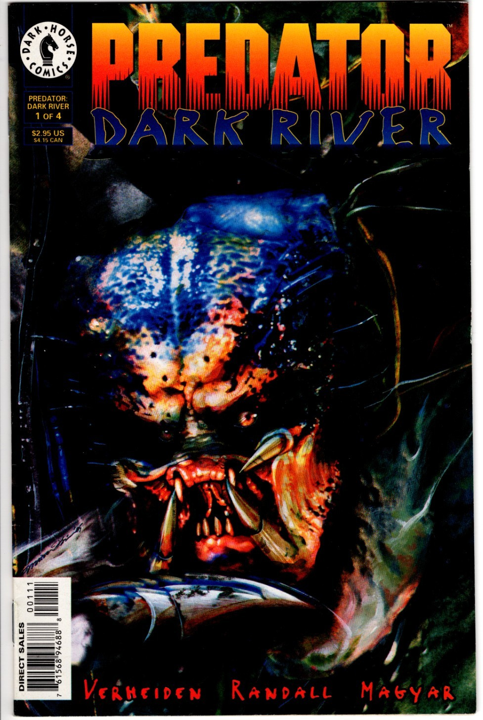 PREDATOR DARK RIVER #1 (1996): VF