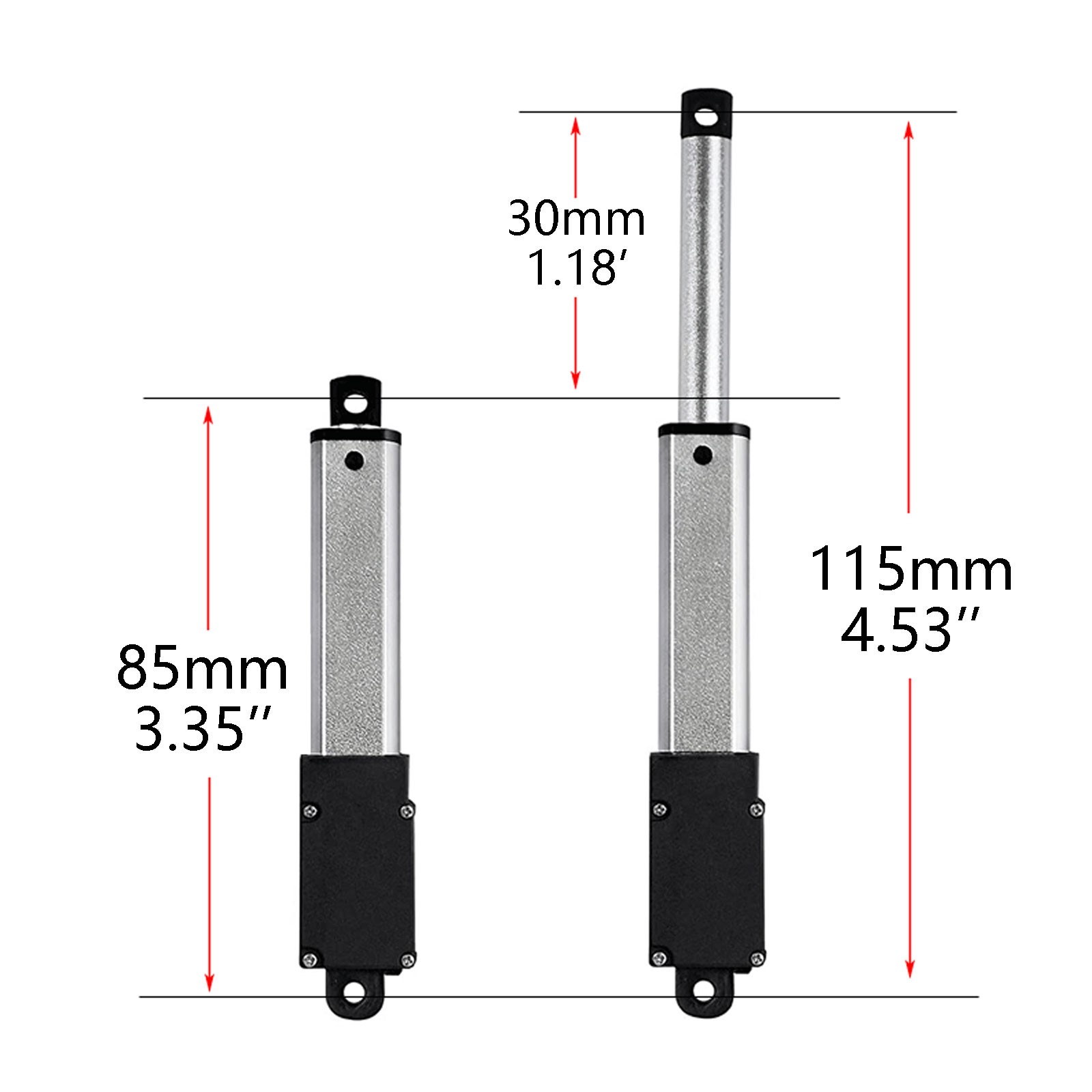 DC 12V Small Mini Micro Linear Actuator 1.2\ DC 12V Small Mini Micro Linear Actuator 1.2\