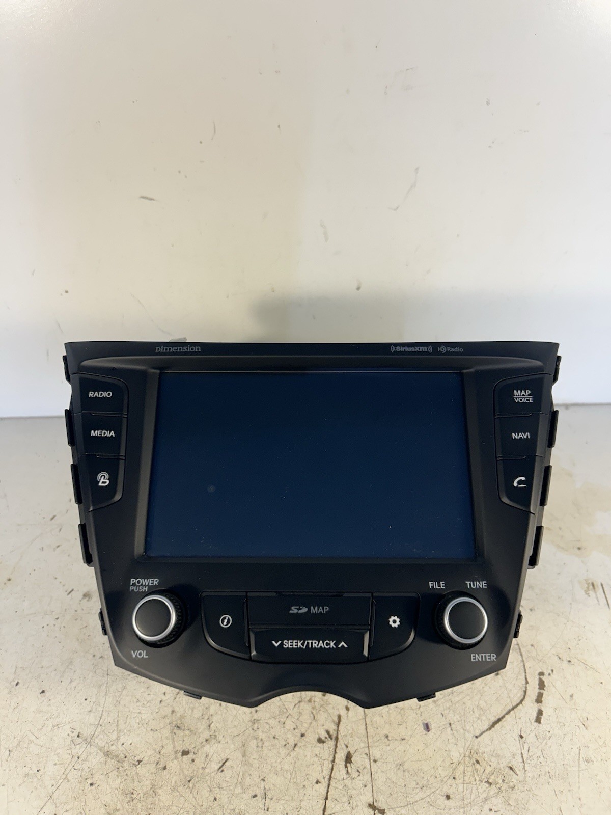 2015-2017 HYUNDAI VELOSTER NAVIGATION RADIO 96560-2V7114SD 2015-2017 HYUNDAI VELOSTER NAVIGATION RADIO 96560-2V7114SD
